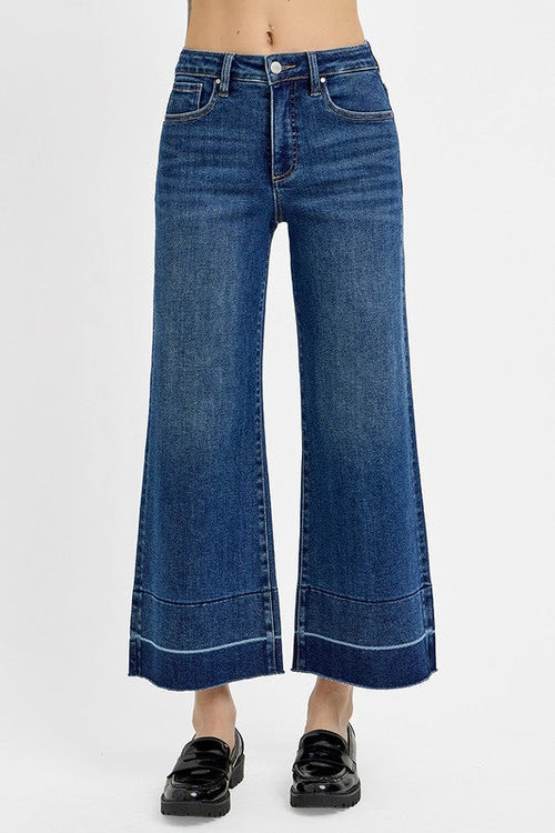 RISEN Sculpt & Style High-Rise Crop Jeans