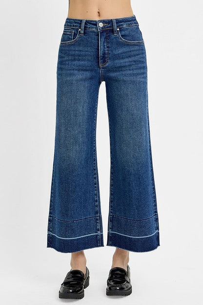 RISEN Sculpt & Style High-Rise Crop Jeans