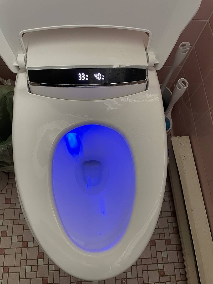 Hynova AX1 Automatic Flushing Smart Bidet Toilet with Manually Open/Close Lid 1.28 GPF