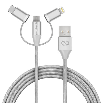 Naztech 3-in-1 Charge & Sync Cable