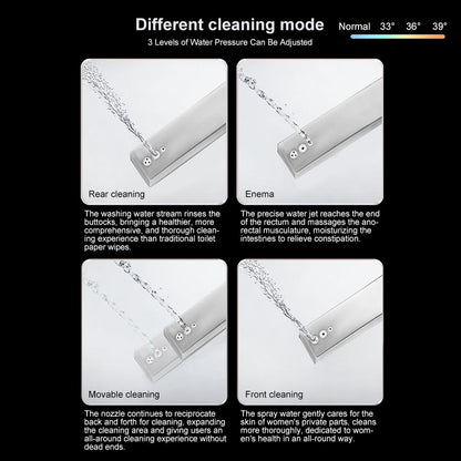 Fitro H1 Set of Two Compact Smart Bidet Toilets with Automatic Flushing