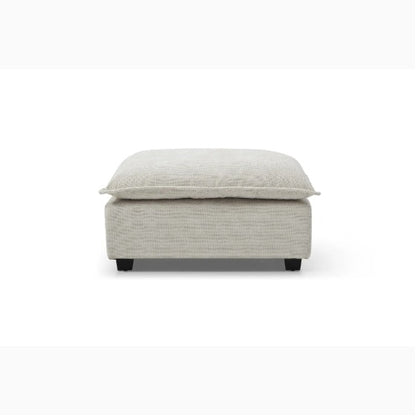 LuxeCasa™ – Modular Linen Sectional Sofa with Convertible Ottoman US