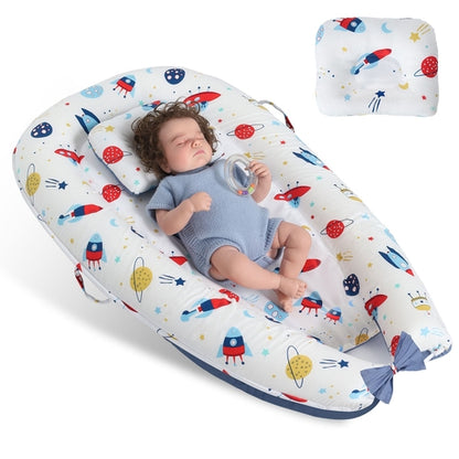 Pure Cotton Sleeve Memory Foam Crib Inner Core