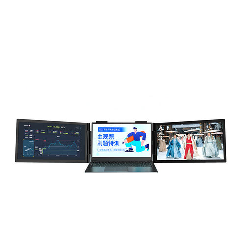 14" Dual-Screen Portable Display
