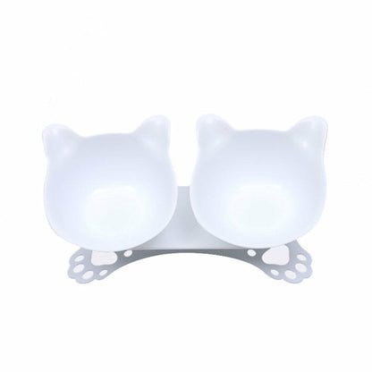 15° Tilt Double Bowl with Neck Protection