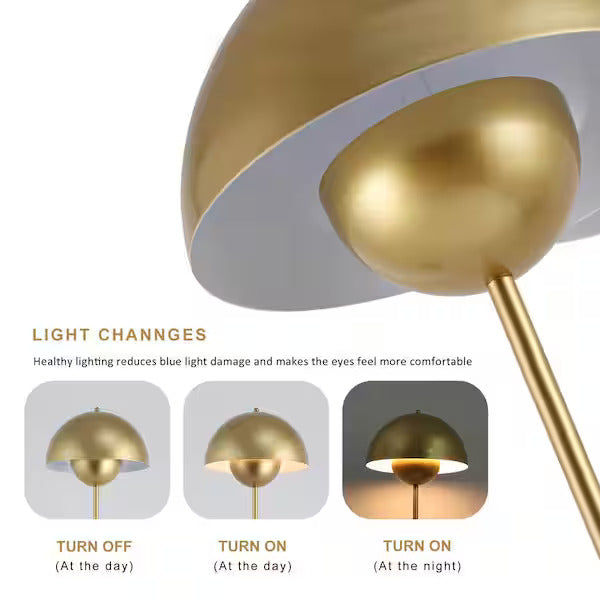 Golden Dome Floor Lamp