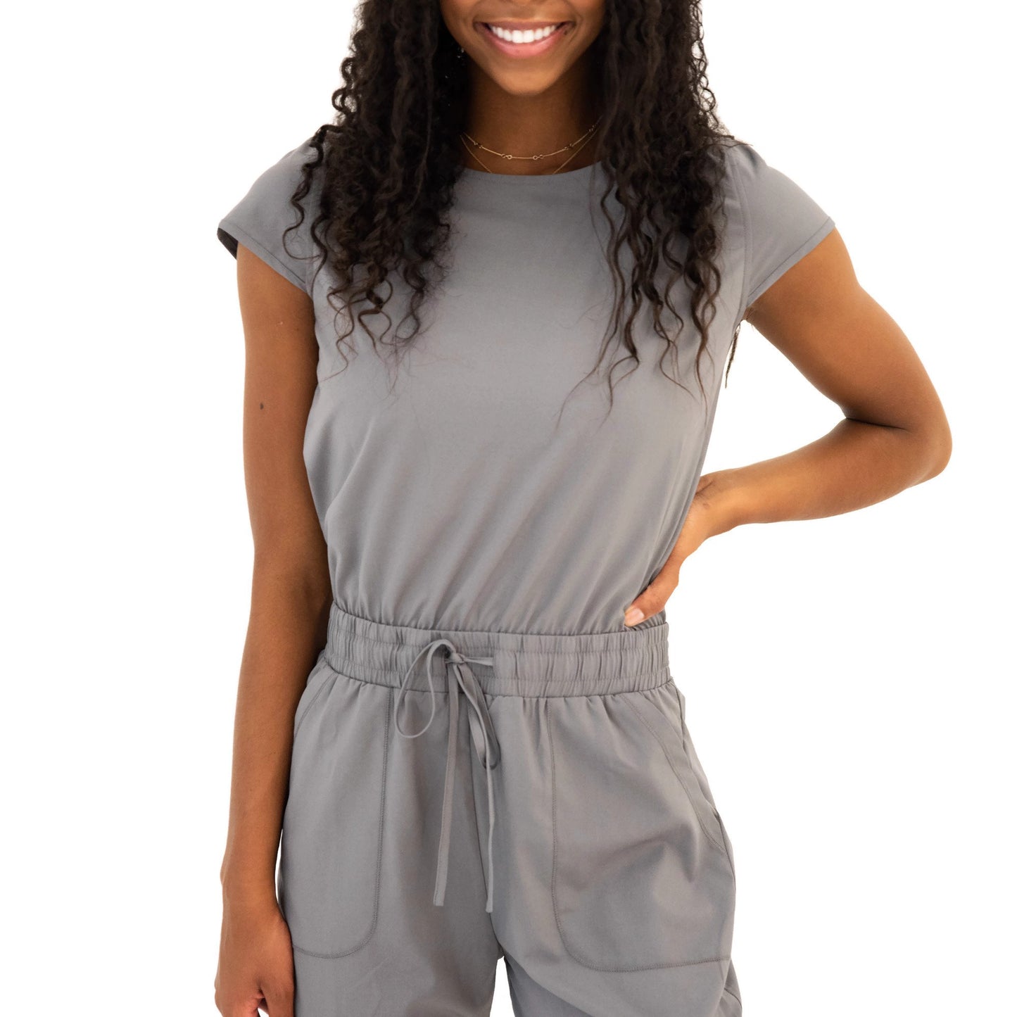 Unity Tie-Waist Jumpsuit