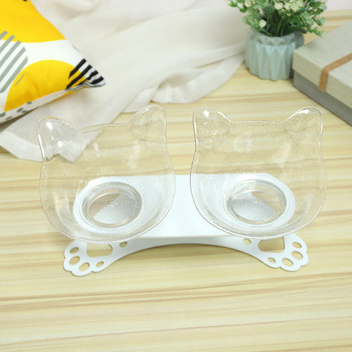 15° Tilt Double Bowl with Neck Protection