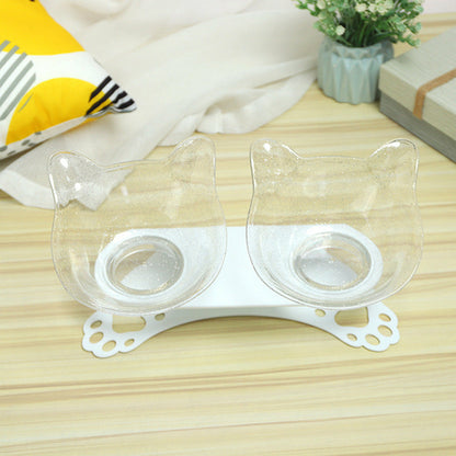 15° Tilt Double Bowl with Neck Protection
