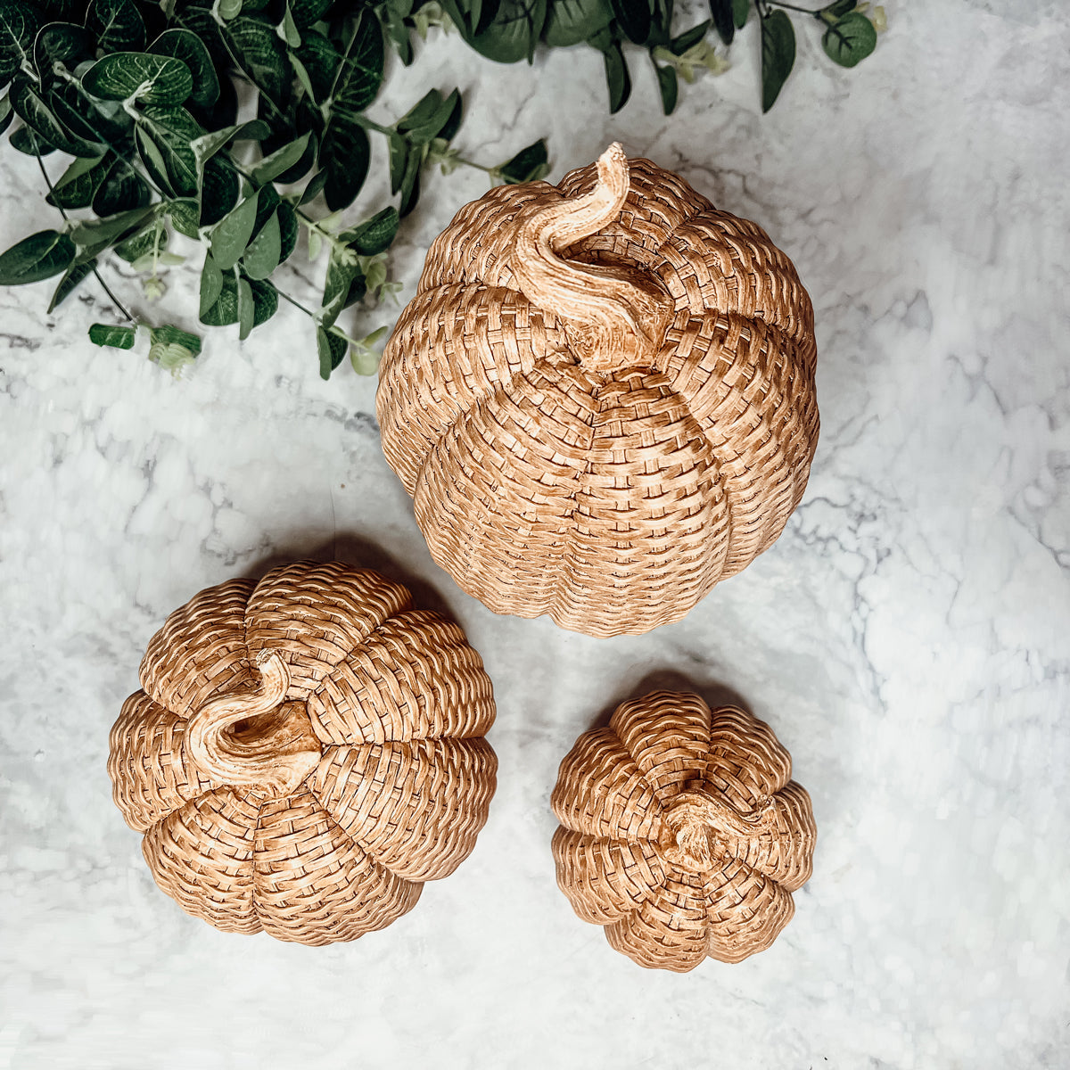 Rattan Pumpkins PRE-ORDER