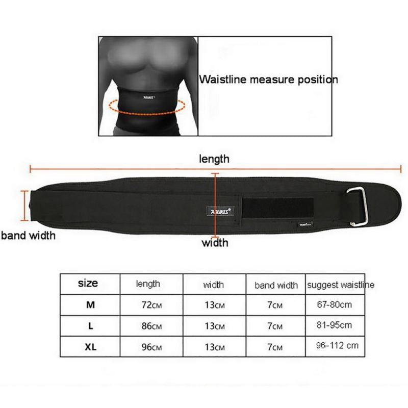 Heavy-Duty Nylon EVA Weight Lifting Belt
