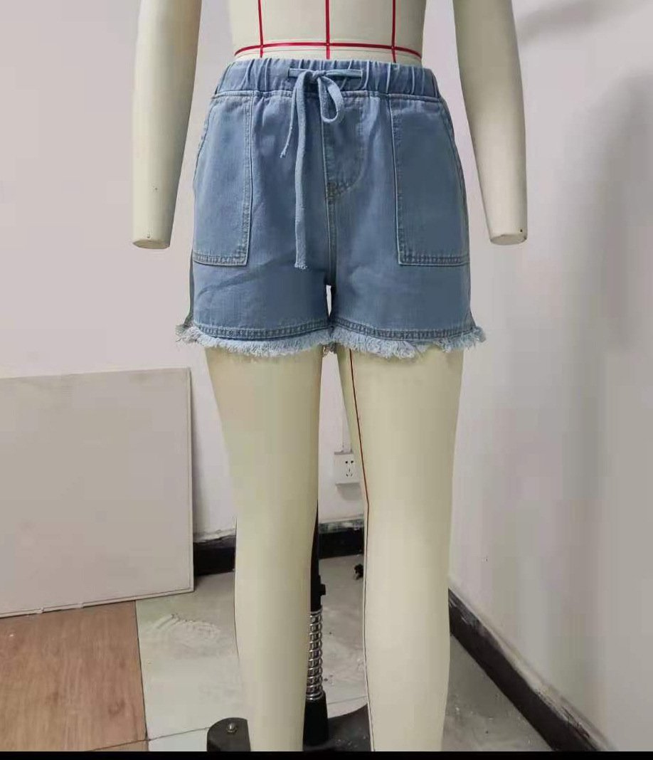 Women's Casual Drawstring Shorts with Pockets