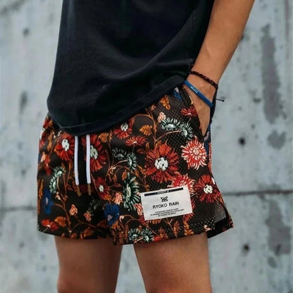 Men's Printed Beach Shorts