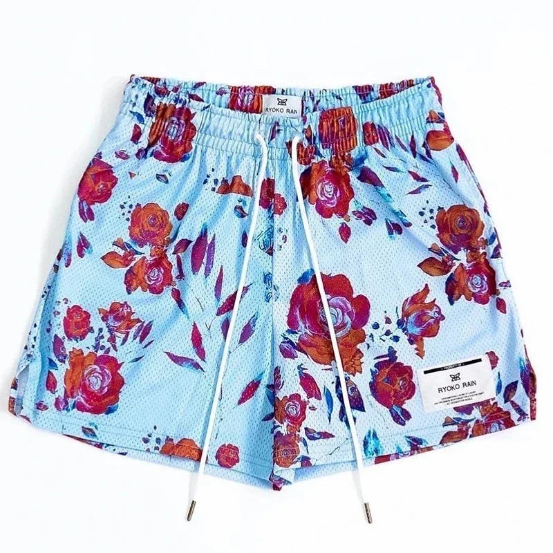 Men's Printed Beach Shorts