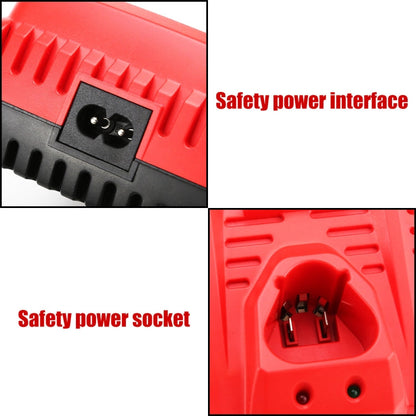 N12 For Milwaukee 10.8/12V Electric Tool Lithium Battery Fast Charger,