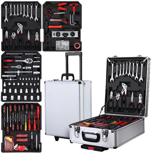 Giantz 786pcs Tool Kit Trolley Case Mechanics Box Toolbox Portable DIY