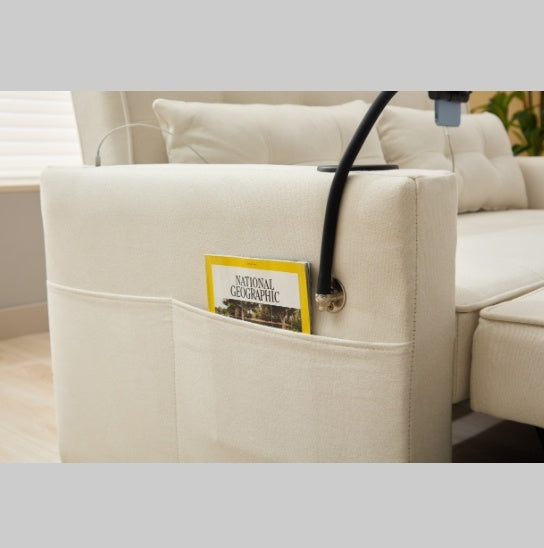 Futon Chair Bed Convertible Chair 3 In  1 Pull Out Sleeper Chair Beds