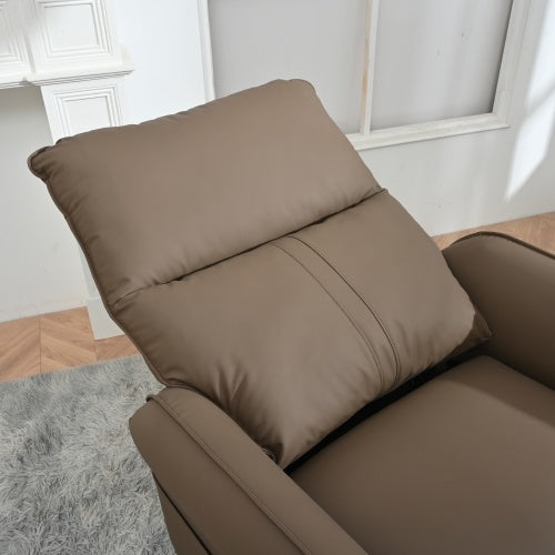 Electric Gliding Recliner Sofa With USB Port