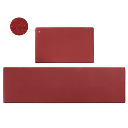 Kitchen Floor Mat Two-piece Set Of Non-slip, Waterproof And Easy To