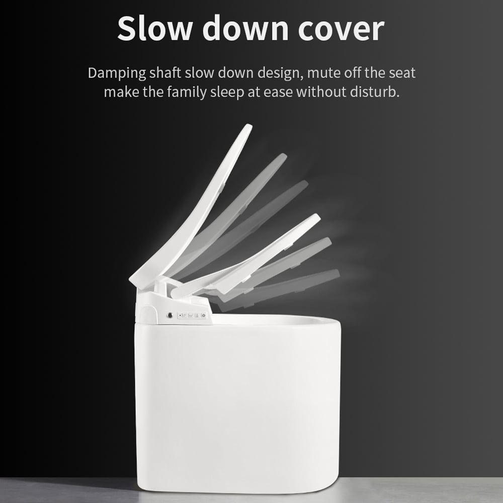 Fitro H1 Compact Smart Bidet Toilet with Automatic Flushing 1.32 GPF