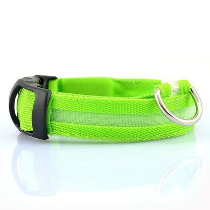 USB RECHARGEABLE LED PET DOG COLLAR 