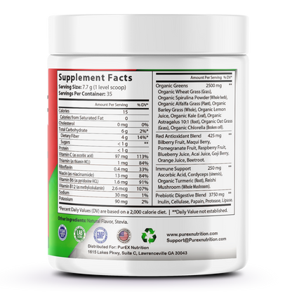 Pure Superfood - Organic Greens & Reds