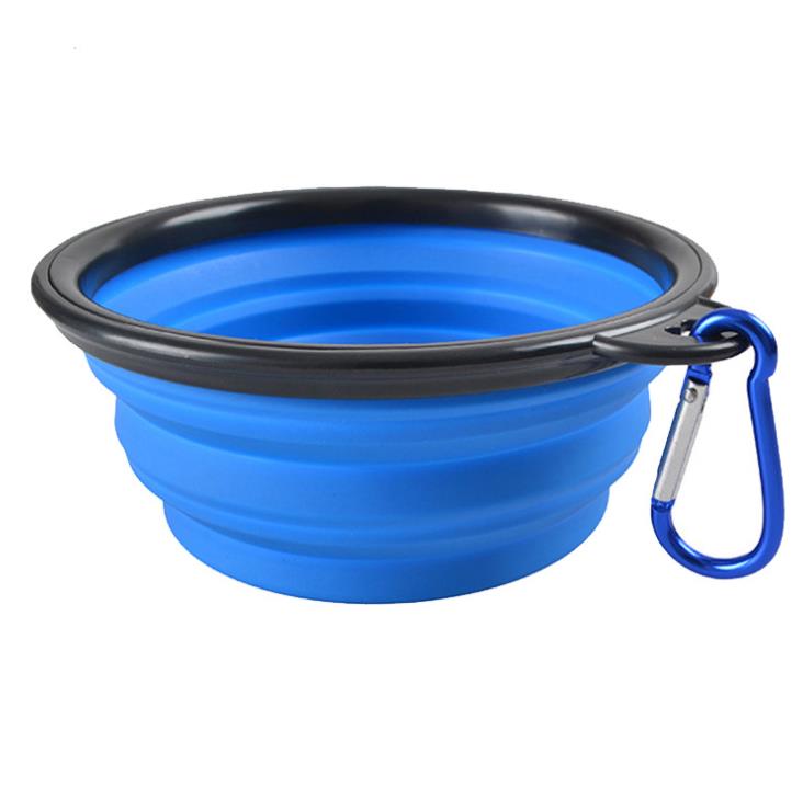 COLLAPSIBLE SILICONE TRAVEL PET BOWL 