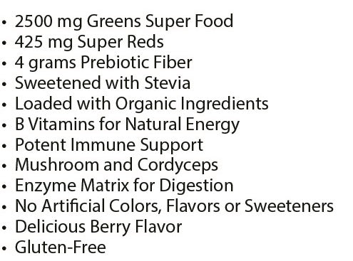 Pure Superfood - Organic Greens & Reds