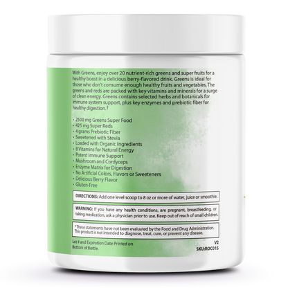 Pure Superfood - Organic Greens & Reds