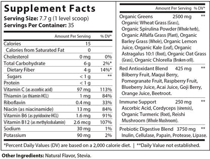 Pure Superfood - Organic Greens & Reds