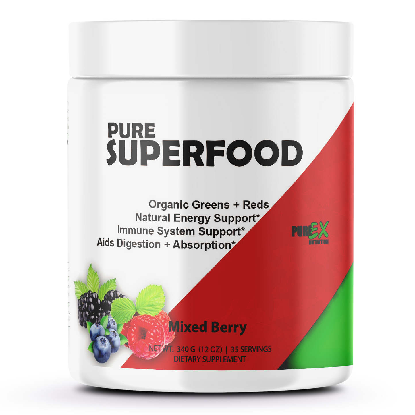 Pure Superfood - Organic Greens & Reds