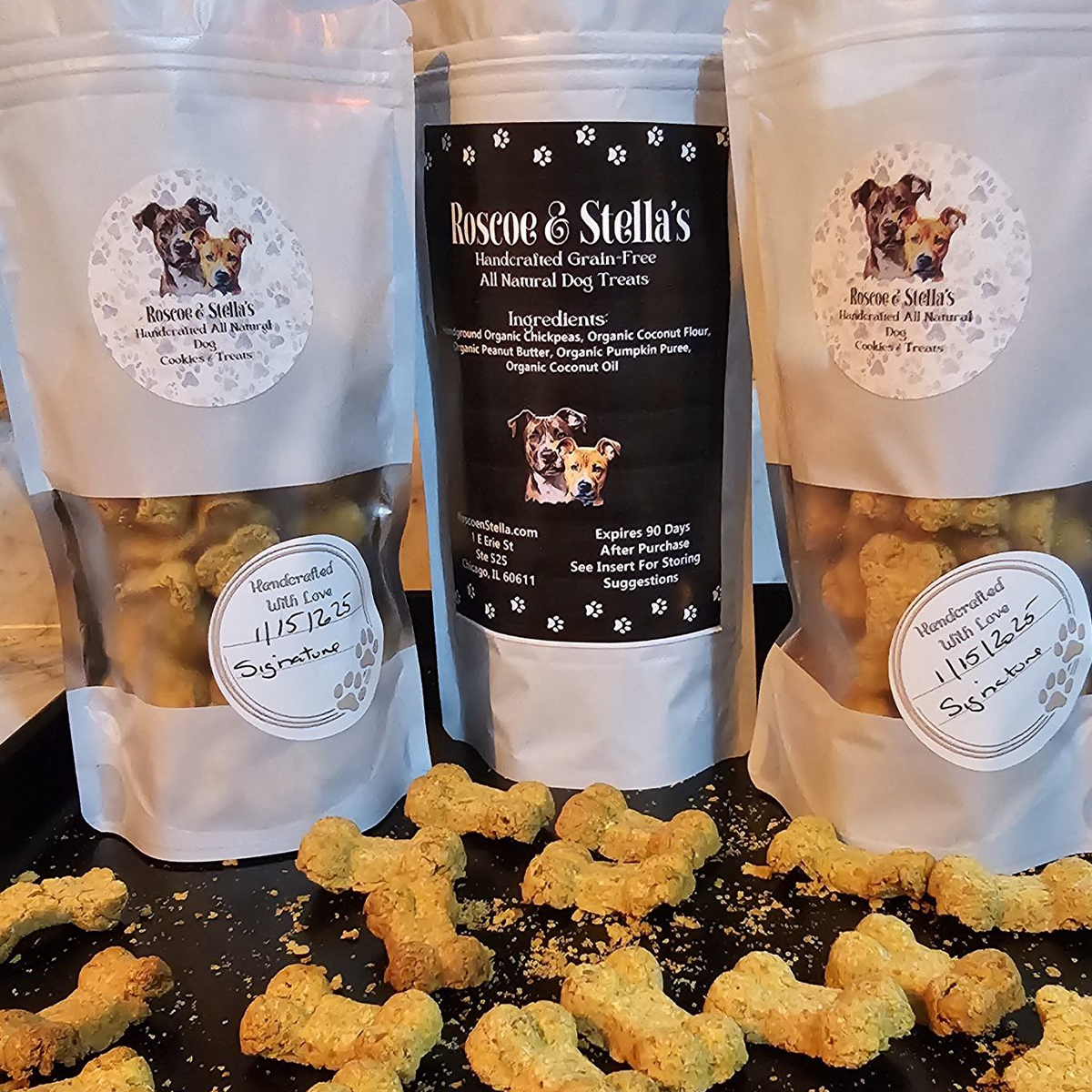 Roscoe & Stella’s Grain-Free Mini-Bone Dog Treats