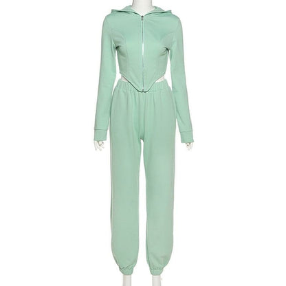 Women's Casual Workout Sporty Two Piece Set