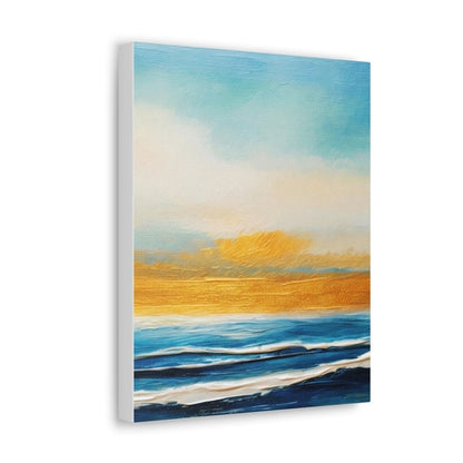Golden Horizon Canvas Art