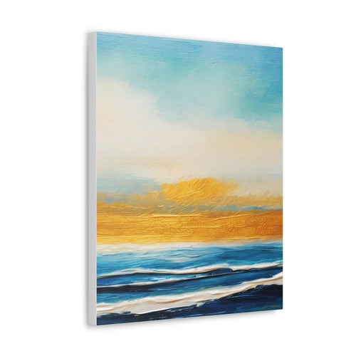 Golden Horizon Canvas Art