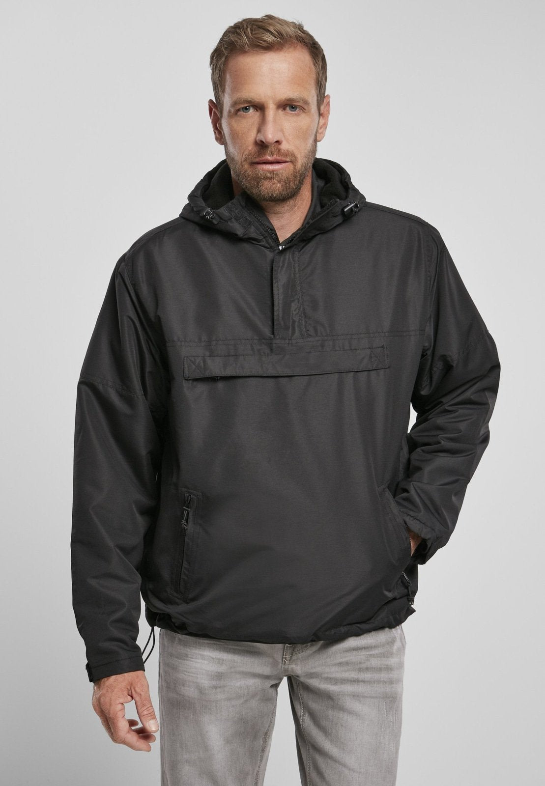Fleece-Lined Windbreaker