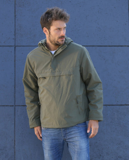 Fleece-Lined Windbreaker